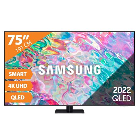 Samsung QE75Q77BAT QLED 4K 2022 75 Inch QLED TV VergelijkTVs Nl