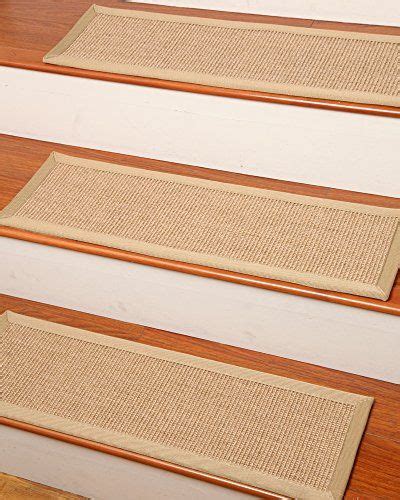 NaturalAreaRugs Temperley Sisal Carpet Stair Treads 100 Natural Sisal