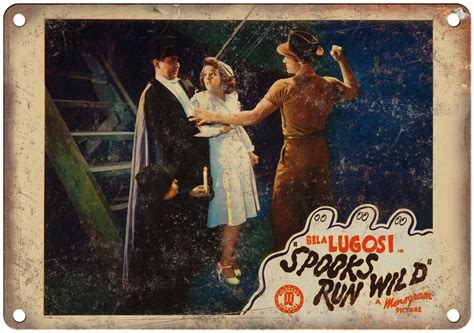 Bela Lugosi Spooks Run Wild Horror Cinema 12 X 9 Reproduction Metal