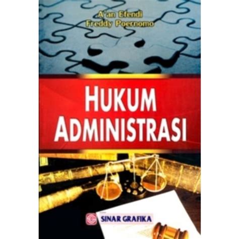 Jual Buku Hukum Administrasi Aan Efendi Shopee Indonesia