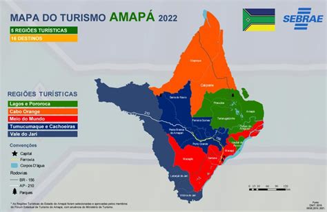 Mapa Do Amapá Todos Os Municípios BRAINCP