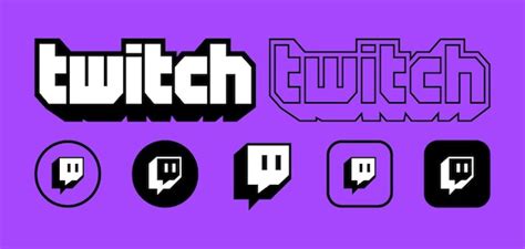 Premium Vector Twitch Social Media Logo Icons Set Of Streaming