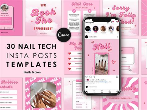 Nail Technician Instagram Post Perfect Templates For Nail