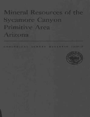 Fillable Online Pubs Usgs Mineral Resources Of The Fax Email Print