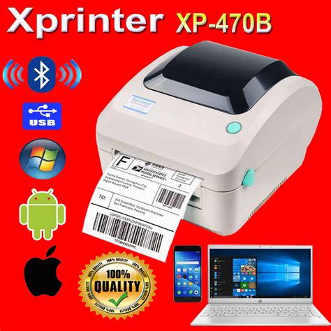 PRINTER THERMAL XPRINTER XP 470B TERMAL XP 470B LABEL BARCODE BARKODE