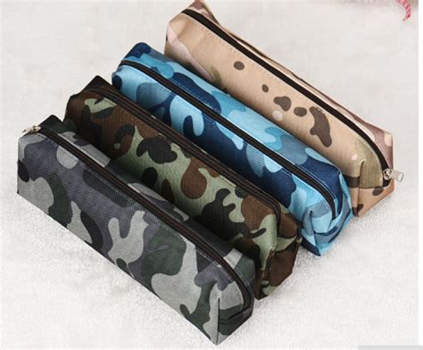 Camouflage Pencil Case School Stationary Camo Art Case Etsy