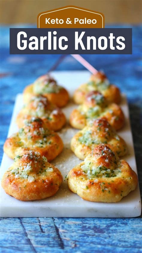 Keto Garlic Parmesan Knots Healthy Appetizer Recipes Appetizer