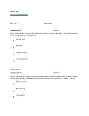 Week Quiz Week Quiz Return To Assessment List Part Of