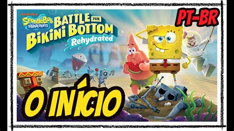 SpongeBob: Battle for Bikini Bottom Rehydrated O Início de Gameplay ...