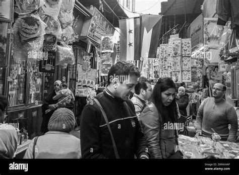 Syria Damascus Daily Life Stock Photo Alamy