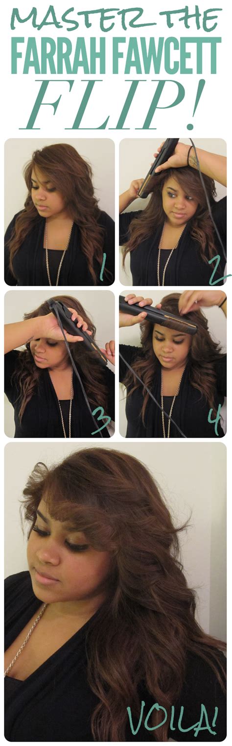 Farrah Fawcett Hair Tutorial - Wavy Haircut