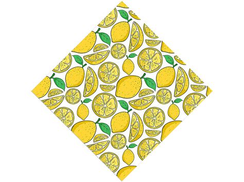 Rcraft Coming Curd Lemon Craft Vinyl Fruit Craft Sheets Rolls