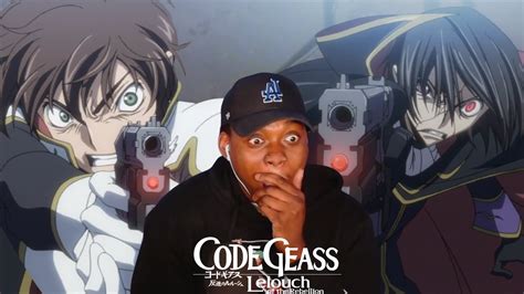 This Ending Omg Lelouch Vs Suzaku Code Geass Episode 24 And 25 Reaction Youtube