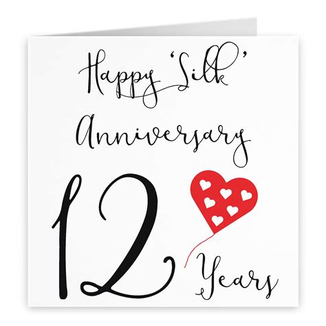 12th Wedding Anniversary