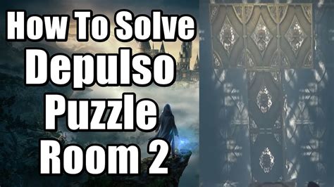 Hogwarts Legacy How To Solve Depulso Puzzle Room 2 Full Guide YouTube