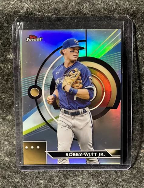 Topps Finest R Fracteur Bobby Witt Jr Kansas City Royals Eur