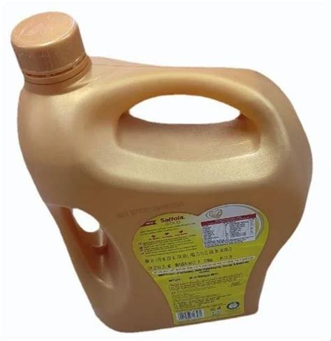 Sunflower And Rice Bran Saffola Gold Refined Oil Packaging Type Can