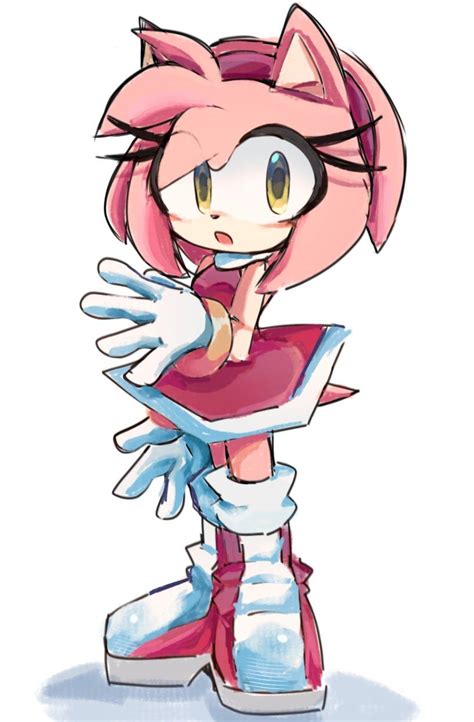 Pin By Laura Camila Montealegre On Sonic In Amy Rose Hedgehog