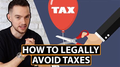 How To Legally Avoid Taxes Youtube