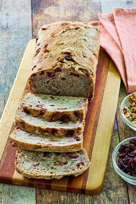 Cranberry Walnut Bread Recipe With Yeast Hostess At Heart