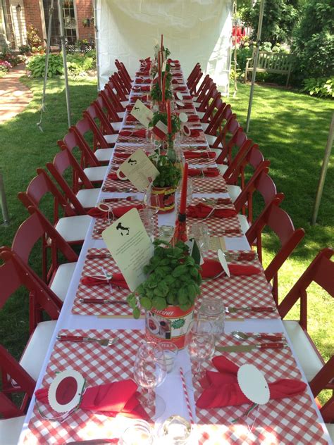 Luxury Italian Themed Party Decoration Ideas 11 Italian Themed