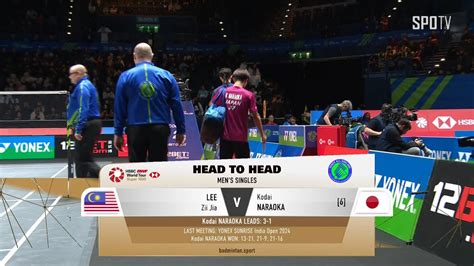 Bwf Ms Round Of Lee Zii Jia Vs Kodai Naraoka H L All England