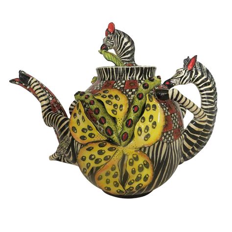 Ardmore Zebra Teapot Ardmore Ardmorefromafrica Art Wmoda Museum