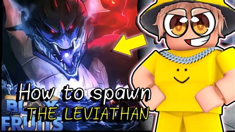 How To Spawn The New Leviathan Boss Blox Fruits Update Youtube