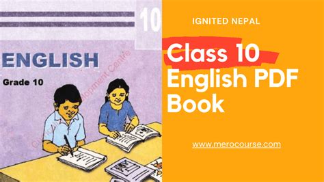 Class 10 English Book Pdf Merocourse Blog