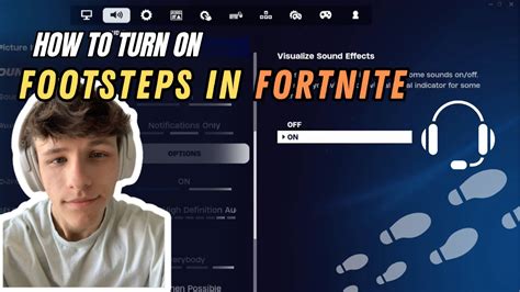 How To Enable Footsteps In Fortnite Easy Guide Youtube