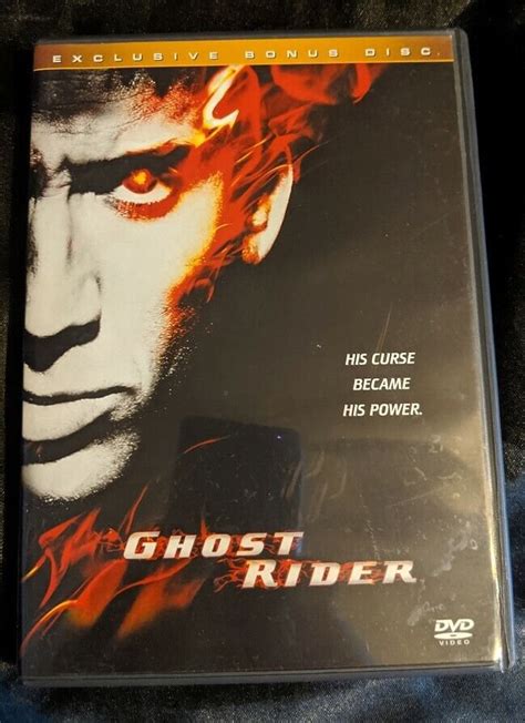 Ghost Rider Exclusive Bonus Disc Dvd