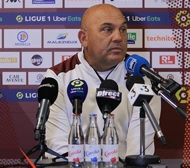 Clermont Metz La Conf Rence D Avant Match Football Club De Metz