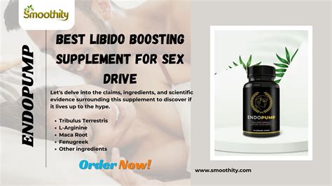 Best Libido Boosting Supplement For Sex Drive Smoothity