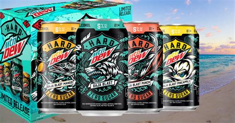 Hard Mtn Dew Baja Blast Variety Pack