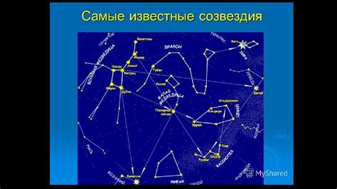 Самые известные созвездия картинки
