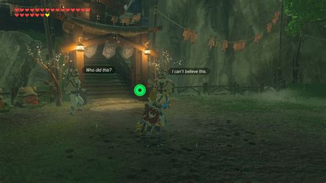 Zelda Botw How To Unlock Complete The Stolen Heirloom Shrine Quest