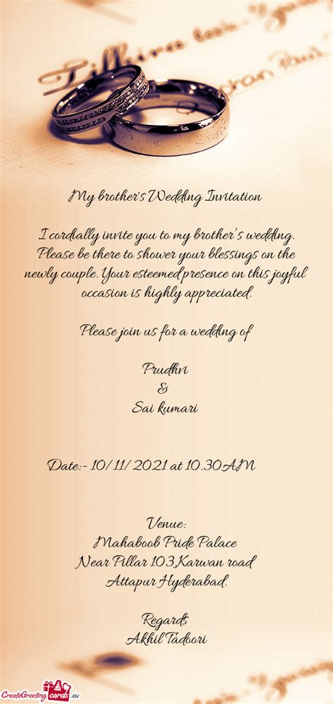 Please join us for a wedding of - Free cards