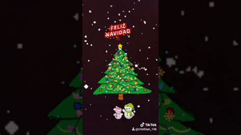 Tik Tok De Navidad Cristhian B C Youtube