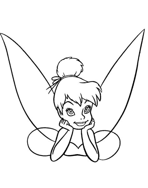 Descubrir Imagen Dibujos De Tinkerbell Para Colorear E Imprimir Hot