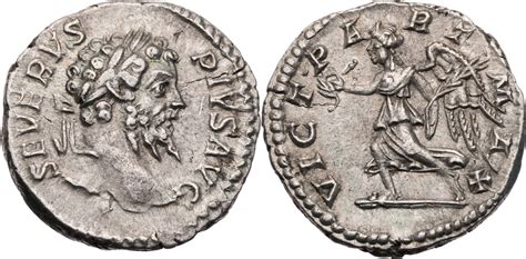 R Mische Kaiserzeit Denar N Chr Septimius Severus Kopf