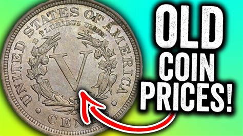 SUPER EXPENSIVE OLD COINS WORTH MONEY - 1900 V NICKEL VALUE - YouTube