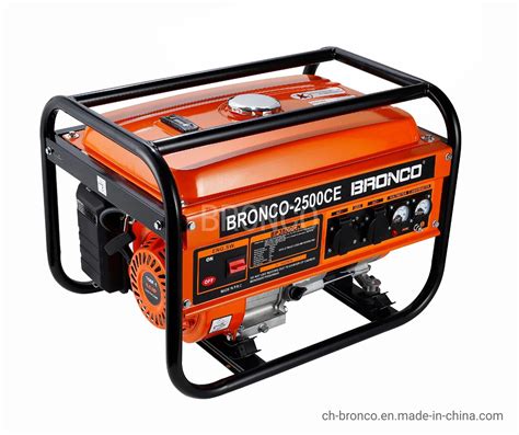 Bronco Kva Kva Easy Operation Petrol Gasoline Generator Home