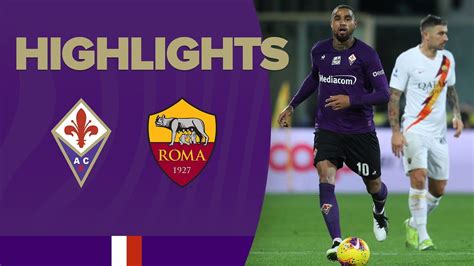 Fiorentina V Roma 1 4 Match Highlights 2019 20 Serie A Youtube