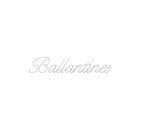 Ballantines Bean Stitch Esa Font