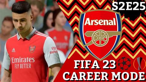 Invincible FIFA 23 Arsenal Career Mode S2E25 YouTube