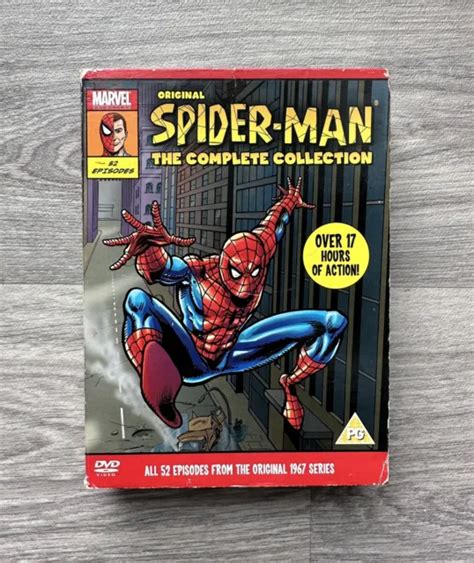 Spider Man Series Complete Collection Dvd Original Animated