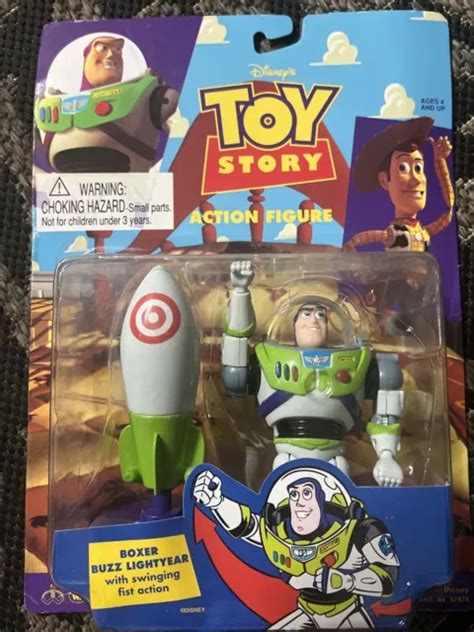 VINTAGE 1995 THINKWAY Disney Pixar Toy Story Buzz Lightyear Figure