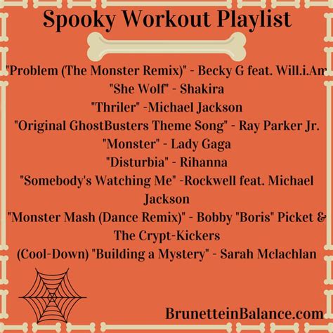 Spooky Halloween Workout Playlist