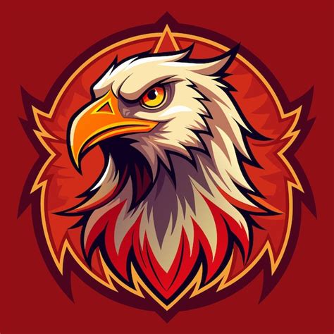 Premium Vector Eagle Head Mascot Logo Design Vector Illustration Of