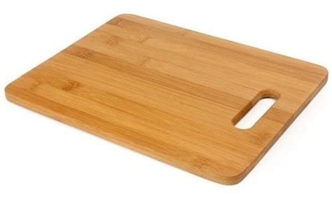 Tabla Para Picar De Madera Bamboo 30 Cm X 20 Cm 200 00 En Mercado Libre